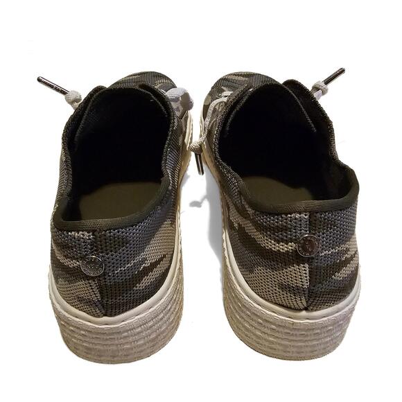 Madden NYC Womens Glycerine Sneakers Camo 8W NWT - Picture 4 of 9